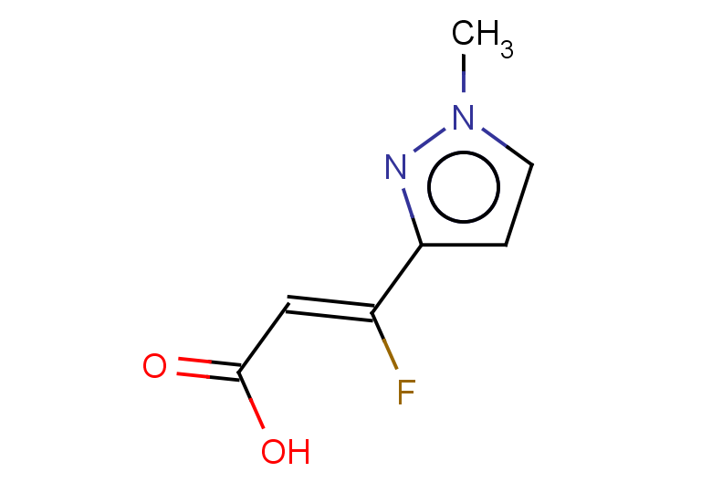 (2Z)-3-fluoro-3-(1-methyl-1H-pyrazol-3-yl)prop-2-enoic acid