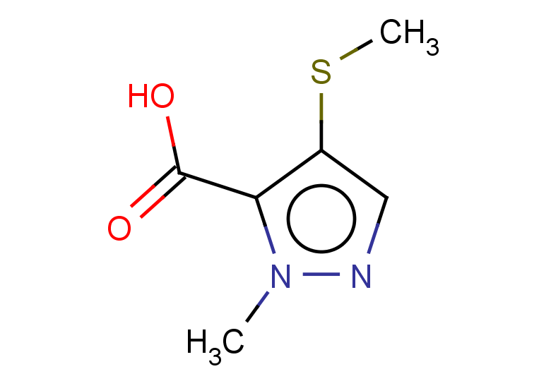 1-methyl-4-(methylsulfanyl)-1H-pyrazole-5-carboxylic acid