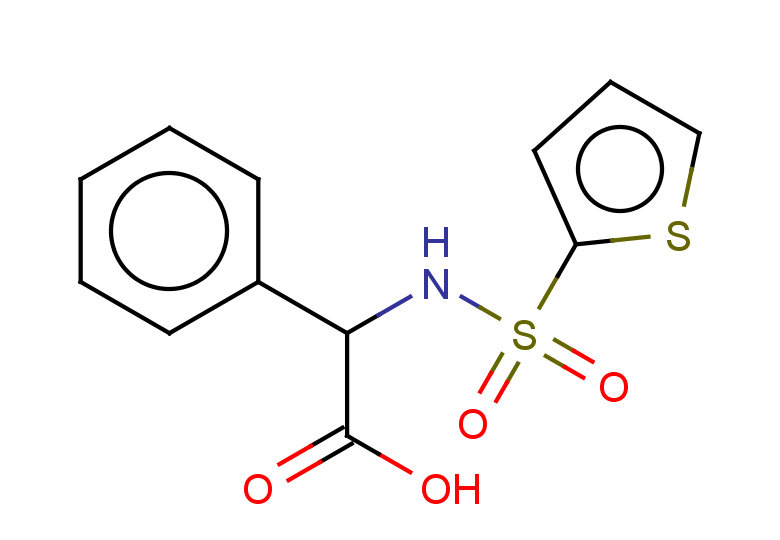 2-phenyl-2-(thiophene-2-sulfonamido)acetic acid