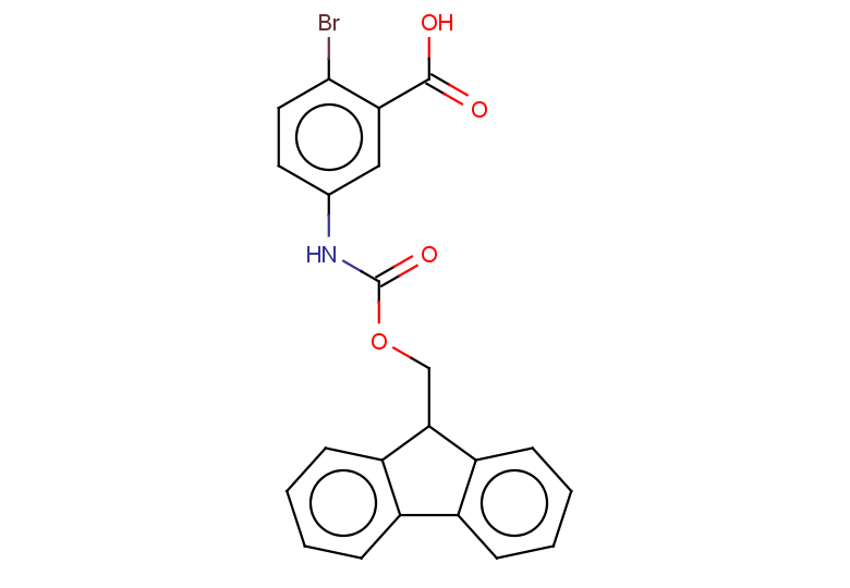 2-bromo-5-{[(9H-fluoren-9-ylmethoxy)carbonyl]amino}benzoic acid