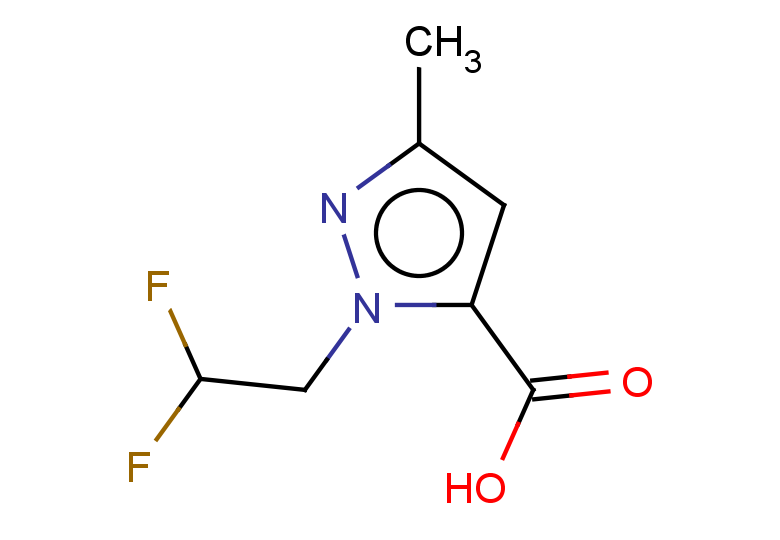 1-(2,2-difluoroethyl)-3-methyl-1H-pyrazole-5-carboxylic acid