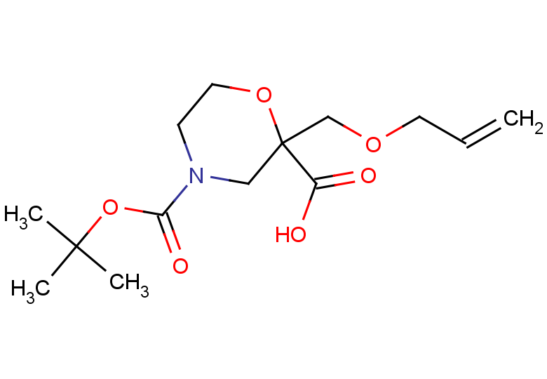 4-[(tert-butoxy)carbonyl]-2-[(prop-2-en-1-yloxy)methyl]morpholine-2-carboxylic acid