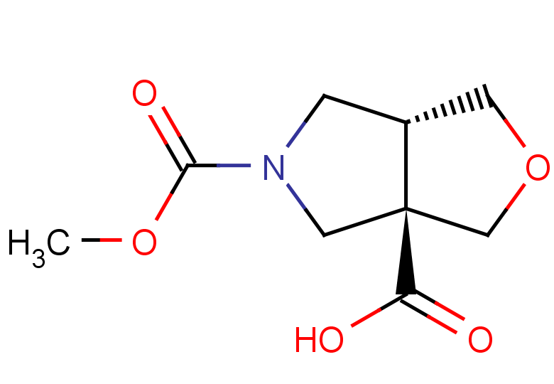 rac-(3aR,6aR)-5-(methoxycarbonyl)-hexahydro-1H-furo[3,4-c]pyrrole-3a-carboxylic acid