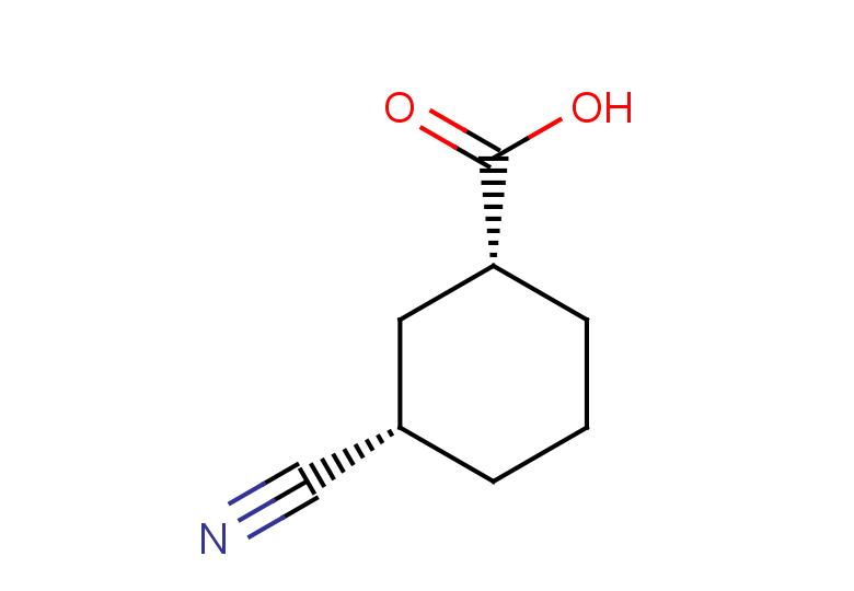 (1R,3S)-3-cyanocyclohexane-1-carboxylic acid