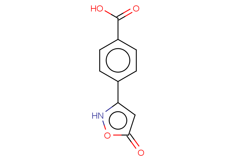 4-(5-oxo-2,5-dihydro-1,2-oxazol-3-yl)benzoic acid