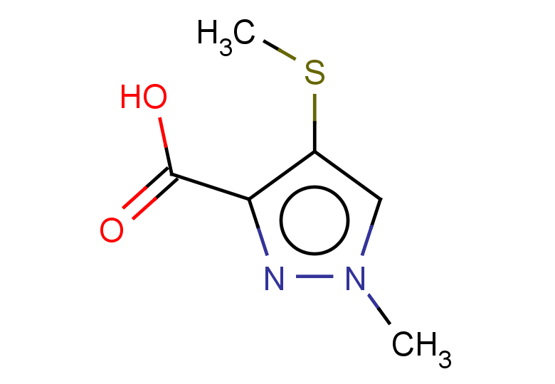 1-methyl-4-(methylsulfanyl)-1H-pyrazole-3-carboxylic acid