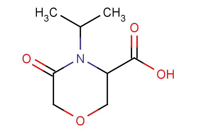 5-oxo-4-(propan-2-yl)morpholine-3-carboxylic acid