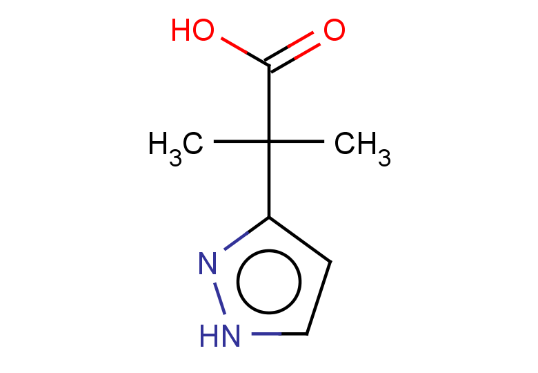 2-methyl-2-(1H-pyrazol-3-yl)propanoic acid