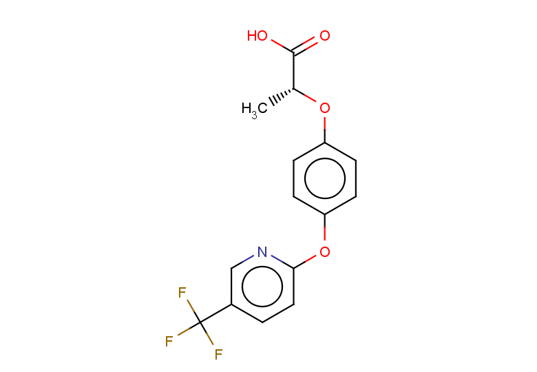 (2R)-2-(4-{[5-(trifluoromethyl)pyridin-2-yl]oxy}phenoxy)propanoic acid