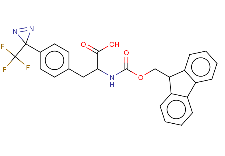 2-{[(9H-fluoren-9-ylmethoxy)carbonyl]amino}-3-{4-[3-(trifluoromethyl)-3H-diazirin-3-yl]phenyl}propanoic acid