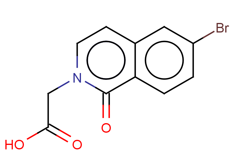 2-(6-bromo-1-oxo-1,2-dihydroisoquinolin-2-yl)acetic acid