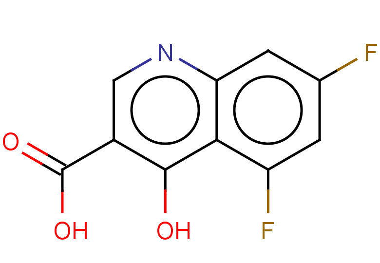 5,7-difluoro-4-hydroxyquinoline-3-carboxylic acid