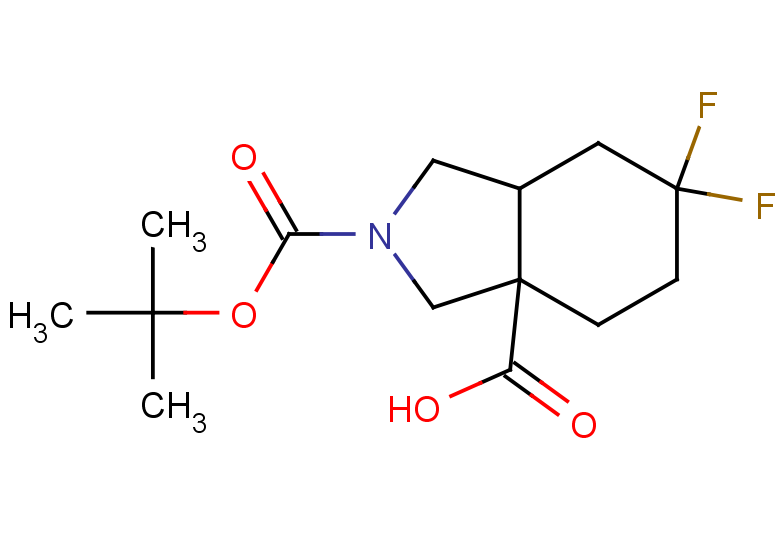 2-[(tert-butoxy)carbonyl]-6,6-difluoro-octahydro-1H-isoindole-3a-carboxylic acid