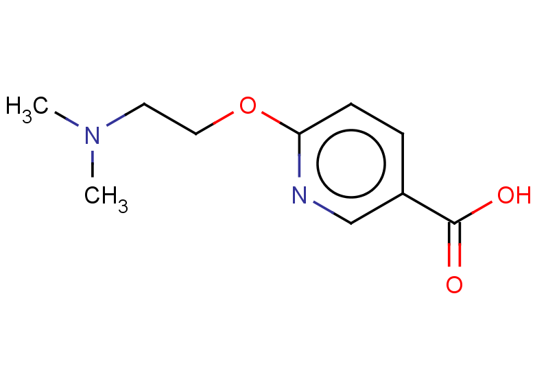 6-[2-(dimethylamino)ethoxy]pyridine-3-carboxylic acid