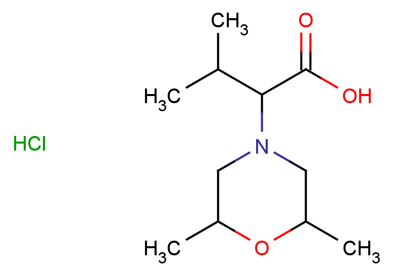2-(2,6-dimethylmorpholin-4-yl)-3-methylbutanoic acid hydrochloride, Mixture of diastereomers
