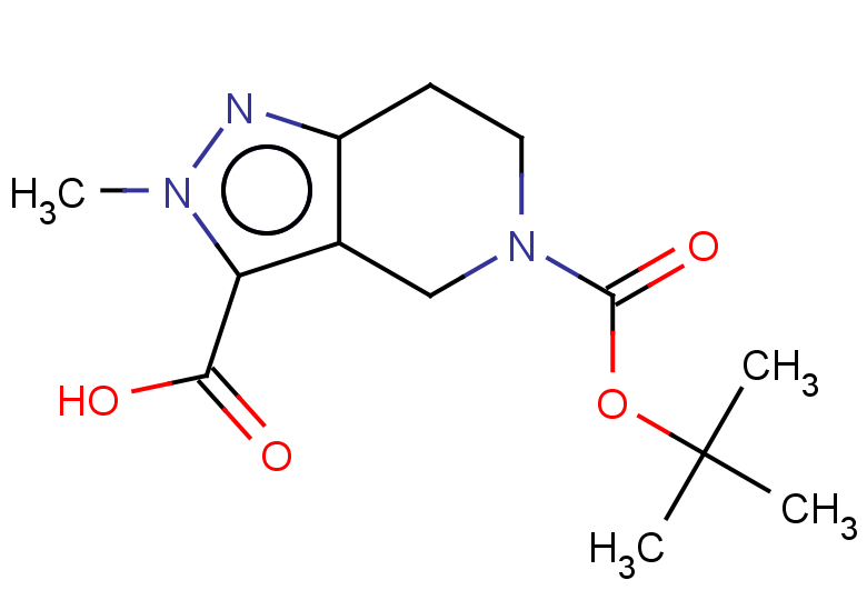 5-[(tert-butoxy)carbonyl]-2-methyl-2H,4H,5H,6H,7H-pyrazolo[4,3-c]pyridine-3-carboxylic acid