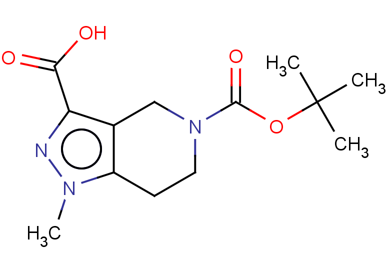 5-[(tert-butoxy)carbonyl]-1-methyl-1H,4H,5H,6H,7H-pyrazolo[4,3-c]pyridine-3-carboxylic acid