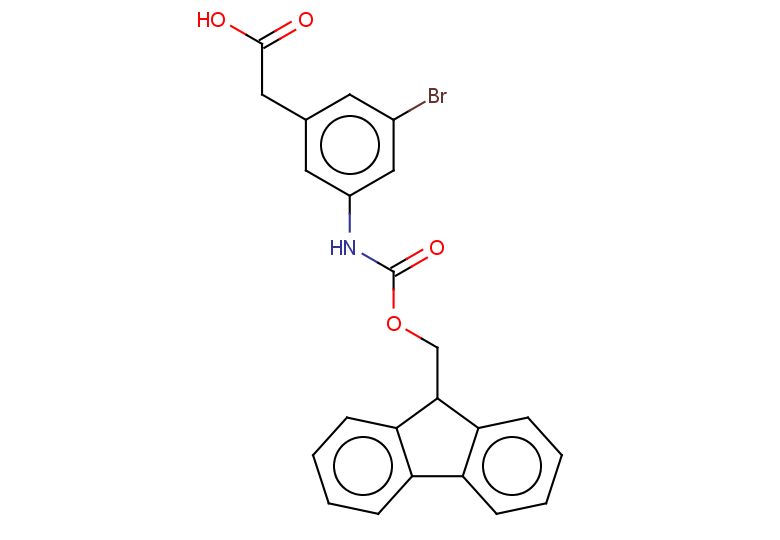 2-(3-bromo-5-{[(9H-fluoren-9-ylmethoxy)carbonyl]amino}phenyl)acetic acid