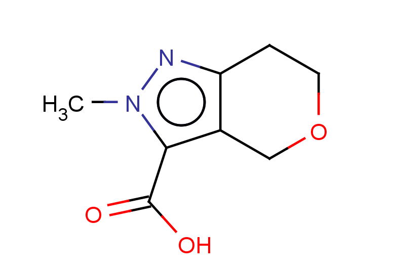 2-methyl-2H,4H,6H,7H-pyrano[4,3-c]pyrazole-3-carboxylic acid