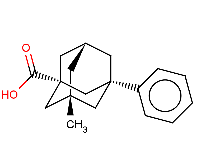 (1S,3R,5R,7S)-3-methyl-5-phenyladamantane-1-carboxylic acid