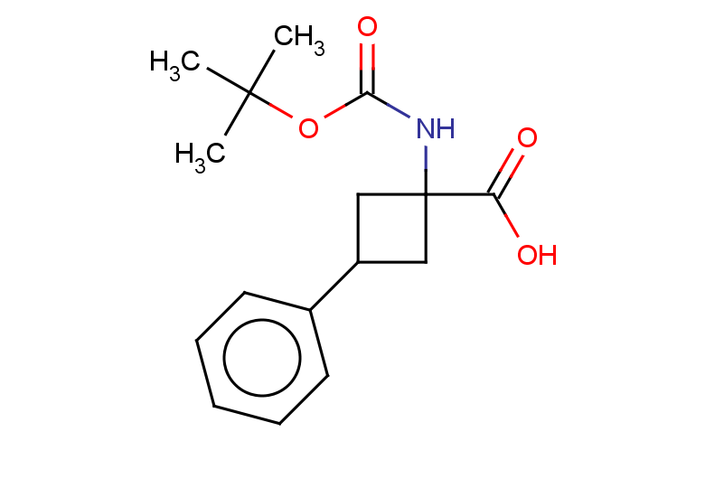 1-{[(tert-butoxy)carbonyl]amino}-3-phenylcyclobutane-1-carboxylic acid