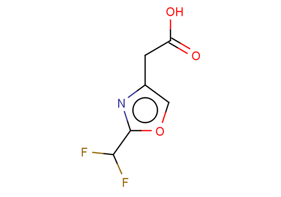 2-[2-(difluoromethyl)-1,3-oxazol-4-yl]acetic acid