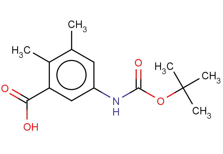 5-{[(tert-butoxy)carbonyl]amino}-2,3-dimethylbenzoic acid
