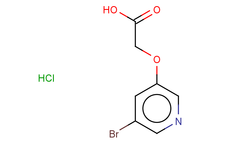 2-[(5-bromopyridin-3-yl)oxy]acetic acid hydrochloride