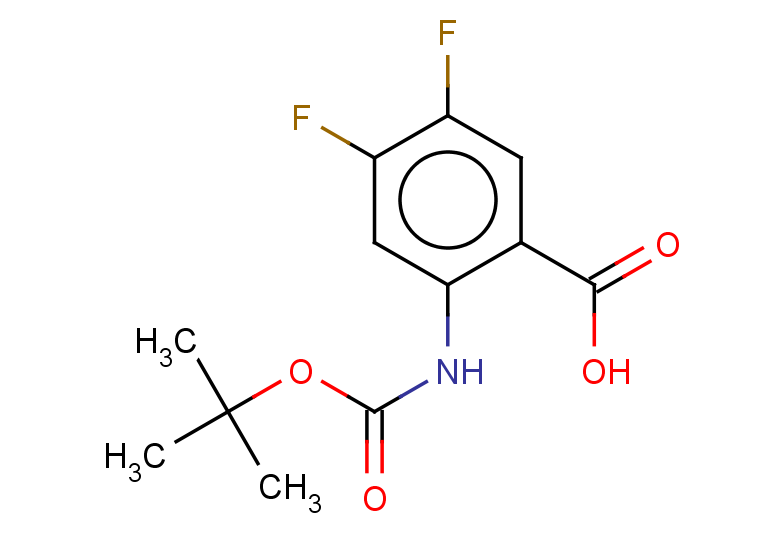2-{[(tert-butoxy)carbonyl]amino}-4,5-difluorobenzoic acid