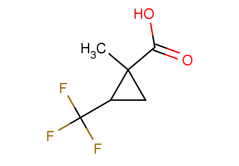 1-methyl-2-(trifluoromethyl)cyclopropane-1-carboxylic acid