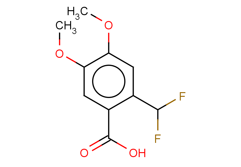 2-(difluoromethyl)-4,5-dimethoxybenzoic acid