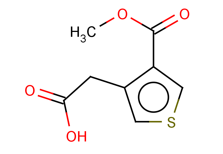 2-[4-(methoxycarbonyl)thiophen-3-yl]acetic acid
