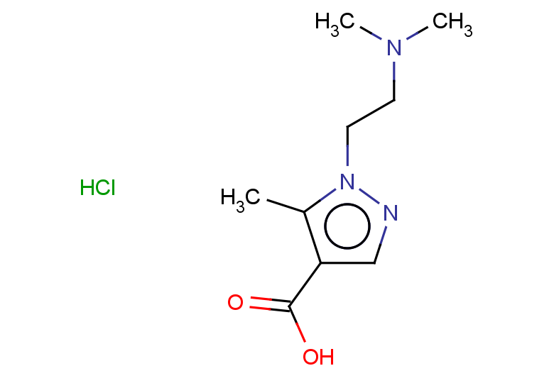 1-[2-(dimethylamino)ethyl]-5-methyl-1H-pyrazole-4-carboxylic acid hydrochloride