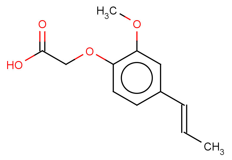2-{2-methoxy-4-[(1E)-prop-1-en-1-yl]phenoxy}acetic acid