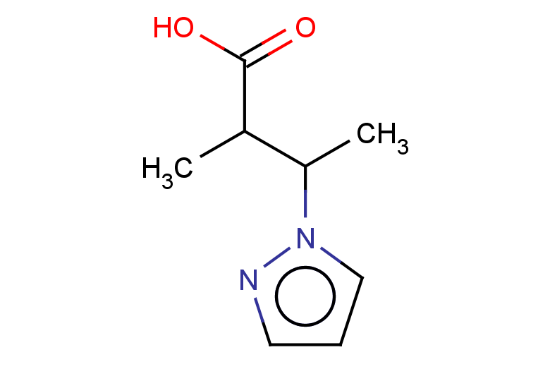 2-methyl-3-(1H-pyrazol-1-yl)butanoic acid