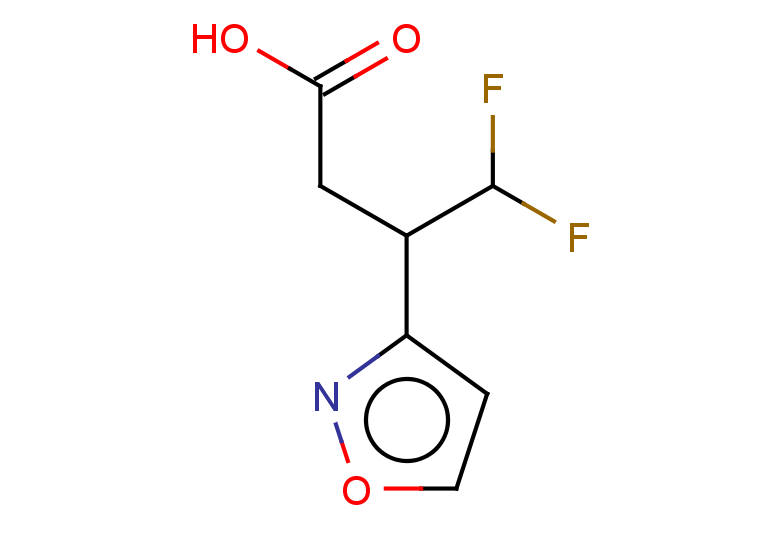 4,4-difluoro-3-(1,2-oxazol-3-yl)butanoic acid