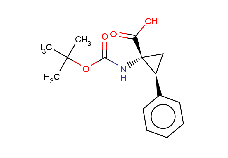 (1R,2S)-1-{[(tert-butoxy)carbonyl]amino}-2-phenylcyclopropane-1-carboxylic acid