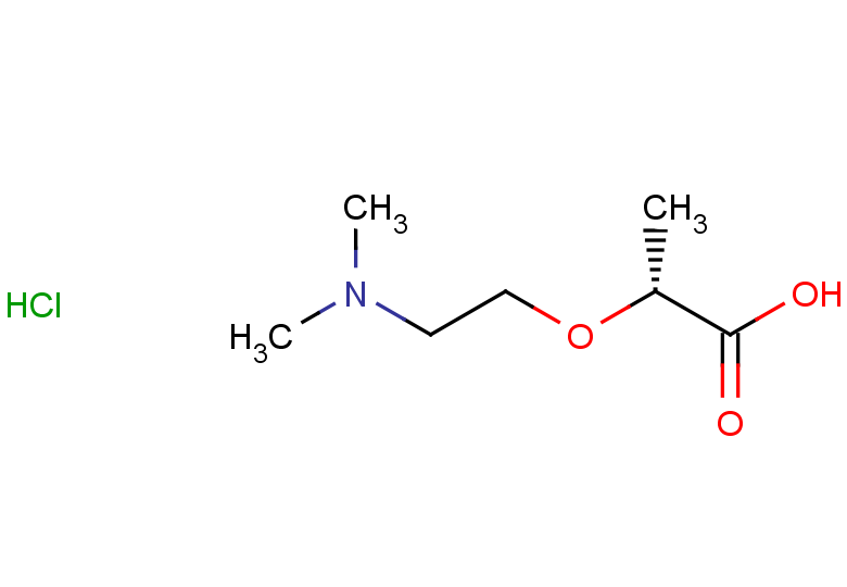 (2R)-2-[2-(dimethylamino)ethoxy]propanoic acid hydrochloride