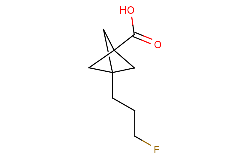 3-(3-fluoropropyl)bicyclo[1.1.1]pentane-1-carboxylic acid