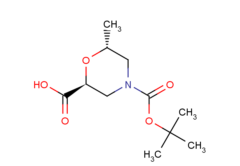 (2S,6R)-4-[(tert-butoxy)carbonyl]-6-methylmorpholine-2-carboxylic acid