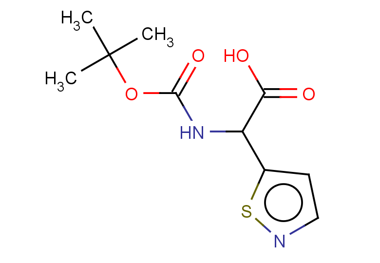 2-{[(tert-butoxy)carbonyl]amino}-2-(1,2-thiazol-5-yl)acetic acid