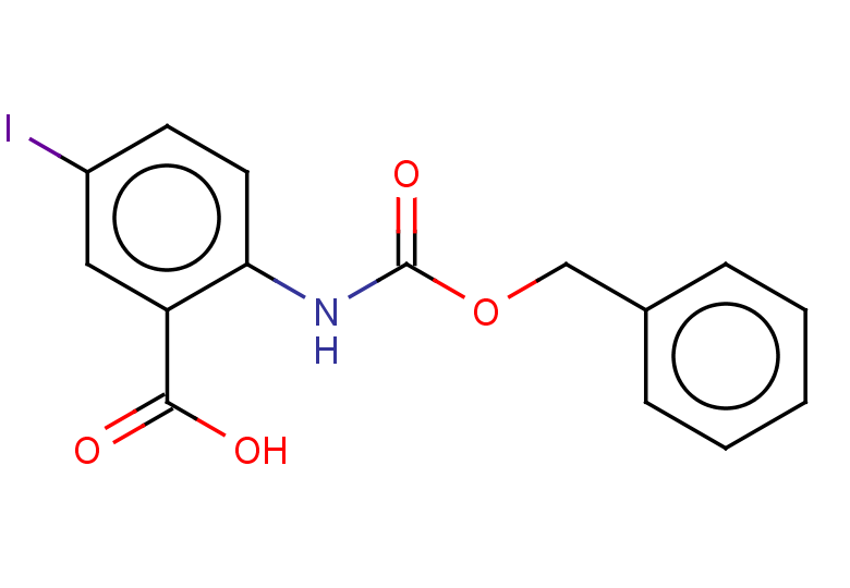 2-{[(benzyloxy)carbonyl]amino}-5-iodobenzoic acid