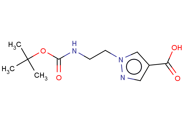 1-(2-{[(tert-butoxy)carbonyl]amino}ethyl)-1H-pyrazole-4-carboxylic acid