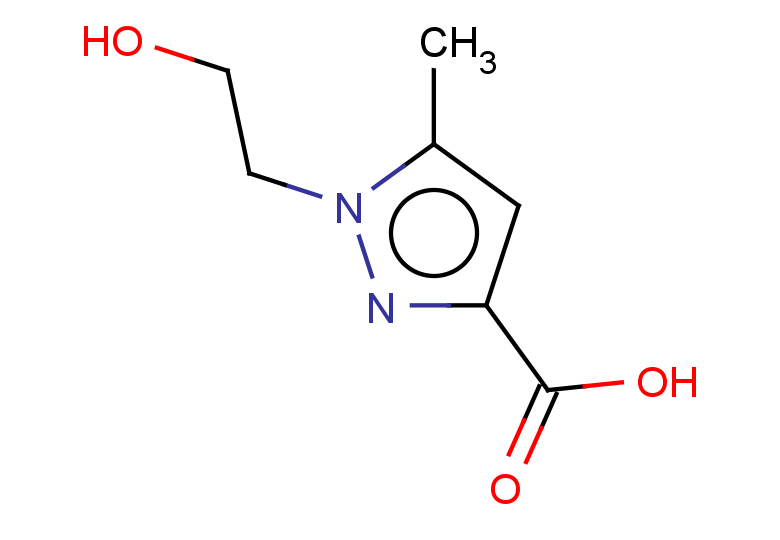 1-(2-hydroxyethyl)-5-methyl-1H-pyrazole-3-carboxylic acid