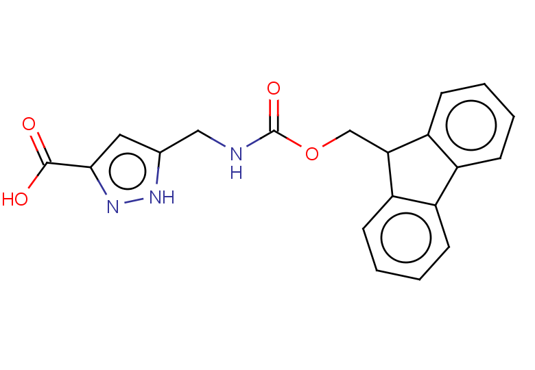 5-({[(9H-fluoren-9-ylmethoxy)carbonyl]amino}methyl)-1H-pyrazole-3-carboxylic acid