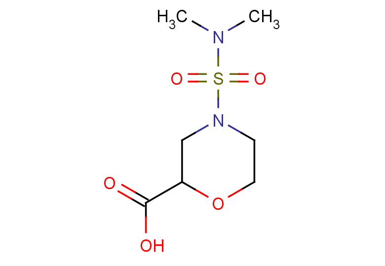 4-(dimethylsulfamoyl)morpholine-2-carboxylic acid