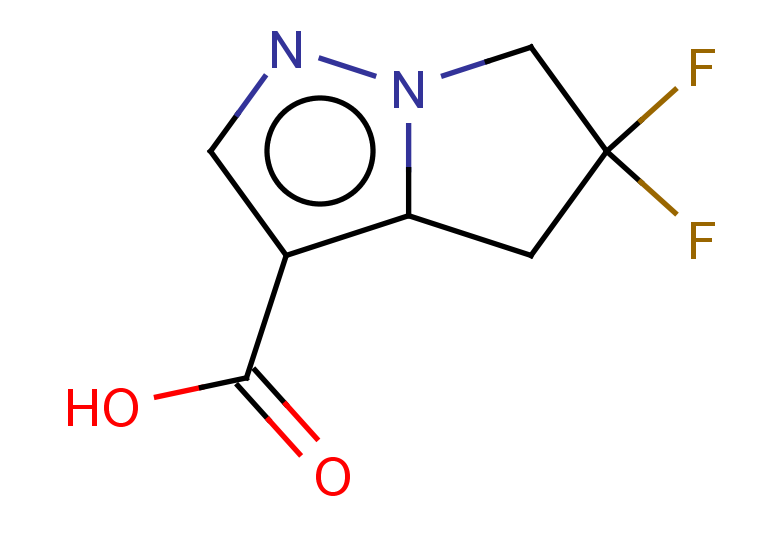 5,5-difluoro-4H,5H,6H-pyrrolo[1,2-b]pyrazole-3-carboxylic acid