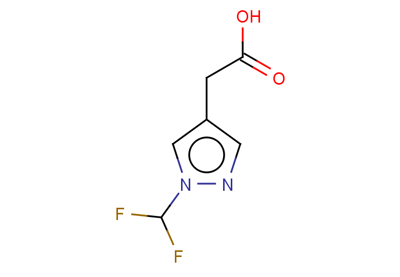 2-[1-(difluoromethyl)-1H-pyrazol-4-yl]acetic acid