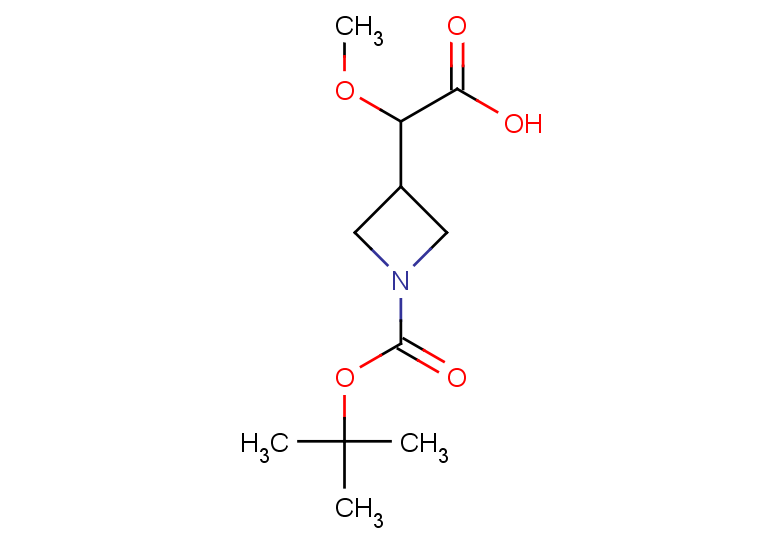 2-{1-[(tert-butoxy)carbonyl]azetidin-3-yl}-2-methoxyacetic acid