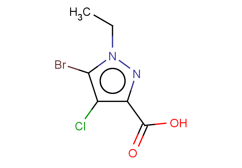 5-bromo-4-chloro-1-ethyl-1H-pyrazole-3-carboxylic acid